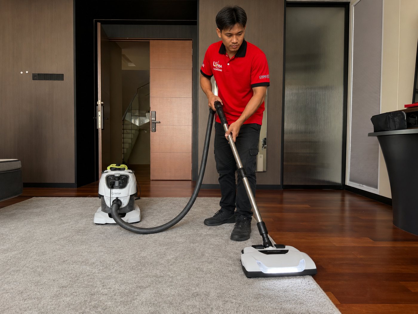 Carpet deep wash and extraction